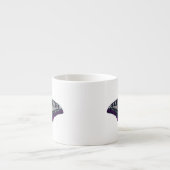 Asexual Flag Frack Butterfly Espressotasse (Vorderseite)