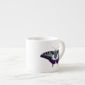 Asexual Flag Frack Butterfly Espressotasse (Vorderseite Rechts)