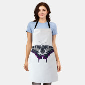 Asexual Flag Frack Butterfly Schürze (Getragen)