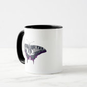 Asexual Flag Frack Butterfly Tasse (Vorderseite Links)