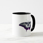 Asexual Flag Frack Butterfly Tasse (VorderseiteRechts)