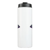 Asexual Flag Frack Butterfly Thermosbecher (Vorderseite)