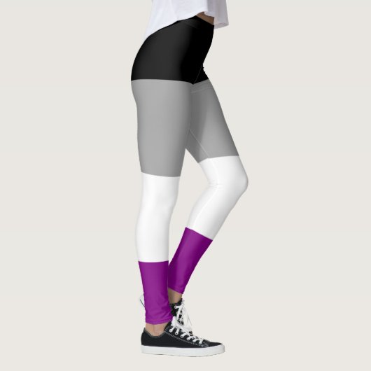 Asexual Flag Leggings (Rechts)