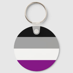 Asexual Flag Schlüsselanhänger