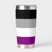 Asexual Flag Thermobecher (Vorderseite)