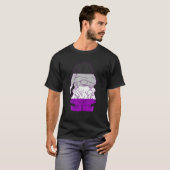 Asexual Gnome Ace Beanie Asexual Pride LGBTQA Asex T-Shirt (Vorne ganz)