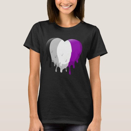 Asexual Heart T-Shirt (Vorderseite)