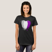 Asexual Heart T-Shirt (Vorne ganz)