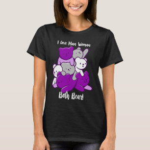 Asexual I Liebe Man Frauen beide Bären Asexualität T-Shirt