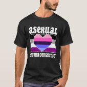 Asexual Omniromantic Pride Flag Cute Ace Aestheti T-Shirt (Vorderseite)