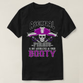 Asexual Pirate T-Shirt (Design vorne)