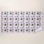 Asexual Pride Beach Blanket Strandtuch (Vorderseite)