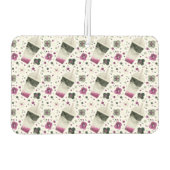 Asexual Pride Car Freshener Autolufterfrischer (Rückseite)