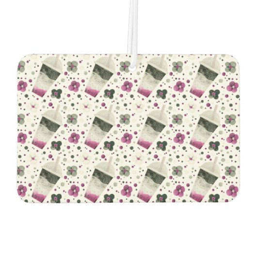 Asexual Pride Car Freshener Autolufterfrischer (Rückseite)