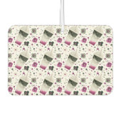 Asexual Pride Car Freshener Autolufterfrischer (Vorderseite)