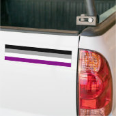 ASEXUAL PRIDE FLAG BAR AUTOAUFKLEBER (Auf Lkw)