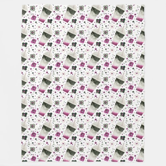 Asexual Pride Fleece Blanket (Vorderseite)