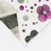 Asexual Pride Fleece Blanket (Ecke)