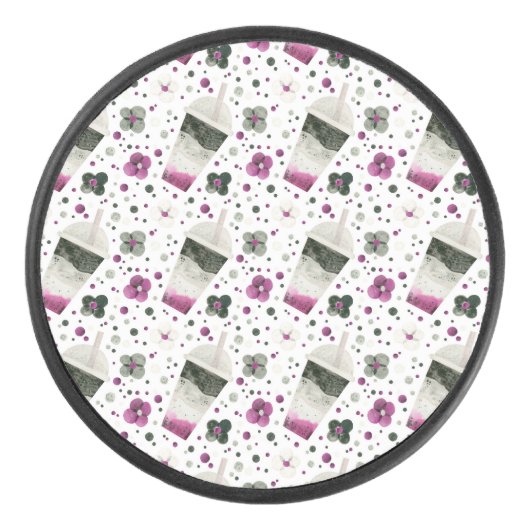 Asexual Pride Hockey Puck (Vorderseite)