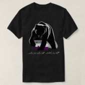 Asexual Pride Mama Bear T-Shirt (Design vorne)