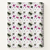 Asexual Pride Notebook Notizblock (Rückseite)