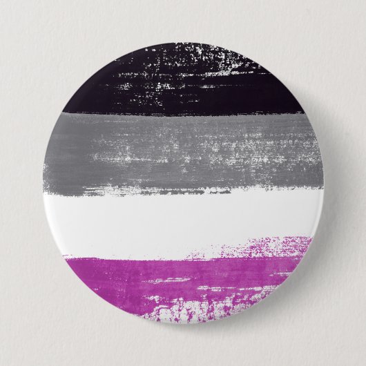 Asexual Pride Paint Button (Vorderseite)