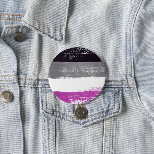 Asexual Pride Paint Button (Beispiel)