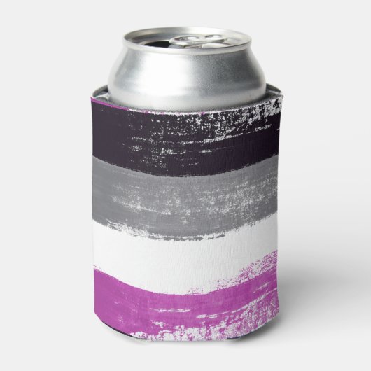 Asexual Pride Paint Dosenkühler (Kanne Vorderseite)