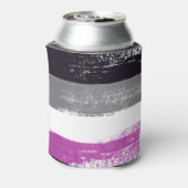 Asexual Pride Paint Dosenkühler (Kanne Rückseite)