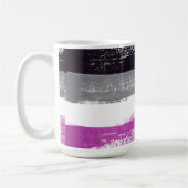 Asexual Pride Paint Kaffeetasse (Links)