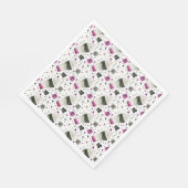 Asexual Pride Paper Napkins Serviette (Ecke)