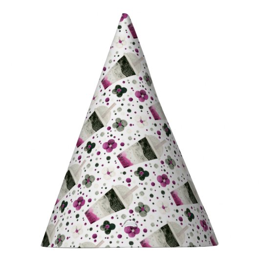 Asexual Pride Party Partyhütchen (Rechts)