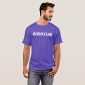 #Asexual Pride T - Shirt (Vorne ganz)