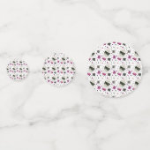 Asexual Pride Table Confetti Konfetti (Rückseiten)