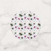 Asexual Pride Table Confetti Konfetti (Klein Vorderseite)