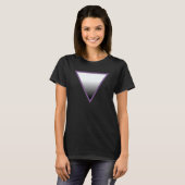 Asexual Triangle Pride T - Shirt (Vorne ganz)