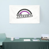 asexual und stolz banner (Messeveranstaltung)