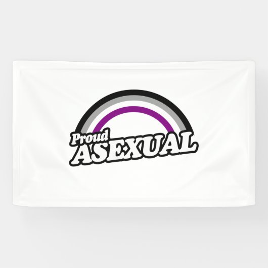 asexual und stolz banner (Horizontal)
