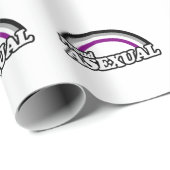 asexual und stolz geschenkpapier (Rolleneckpunkt)