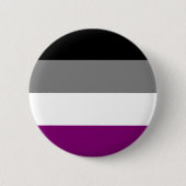 Asexuale Flagge Button (Vorderseite)