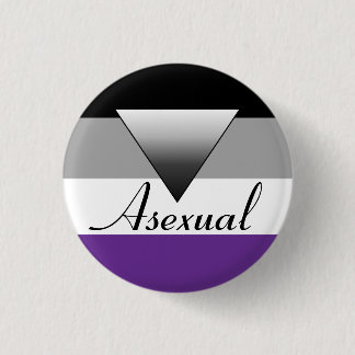Asexuale Flagge u. Triange Abzeichen-Button Button