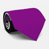 Asexuale Flaggen-Krawatte Krawatte (Gerollt)