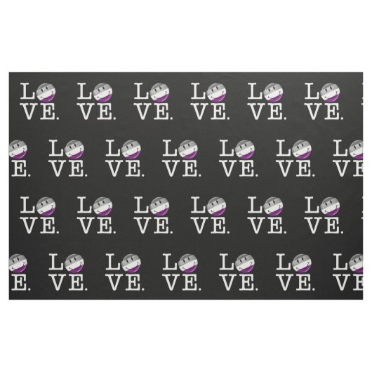 Asexuale Liebe-Stolz-Flagge Stoff (Fat Quarter (45,7 x 55,9 cm))