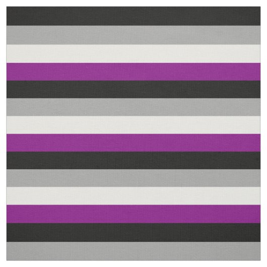 Asexuale Stolz-Flagge Stoff (Muster)
