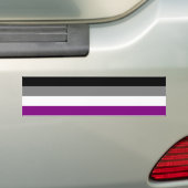 Asexualer Flaggen-Autoaufkleber Autoaufkleber (Auf Auto)