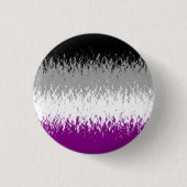 Asexualer Flaggen-Knopf "Flammensa" Button (Vorderseite)