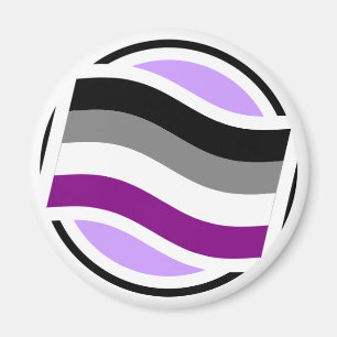 Asexualer Pop-Oben Ikonen-Magnet Magnet