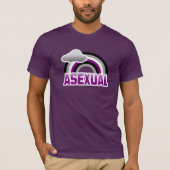 ASEXUALER REGENBOGEN T-Shirt (Vorderseite)