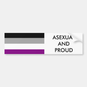 Asexualer Stolz-Autoaufkleber 1 Autoaufkleber