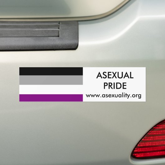 Asexualer Stolz-Autoaufkleber 2 Autoaufkleber (Auf Auto)